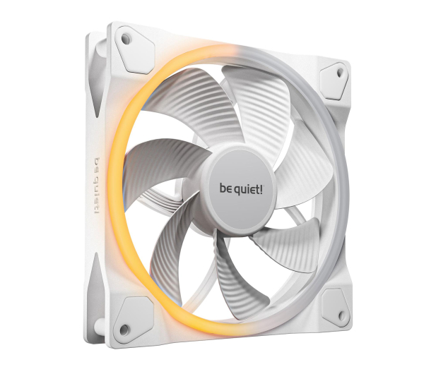 BE QUIET! Light Wings LX 140 PWM Reverse White 140mm BL135 - 1332160 - zdjęcie